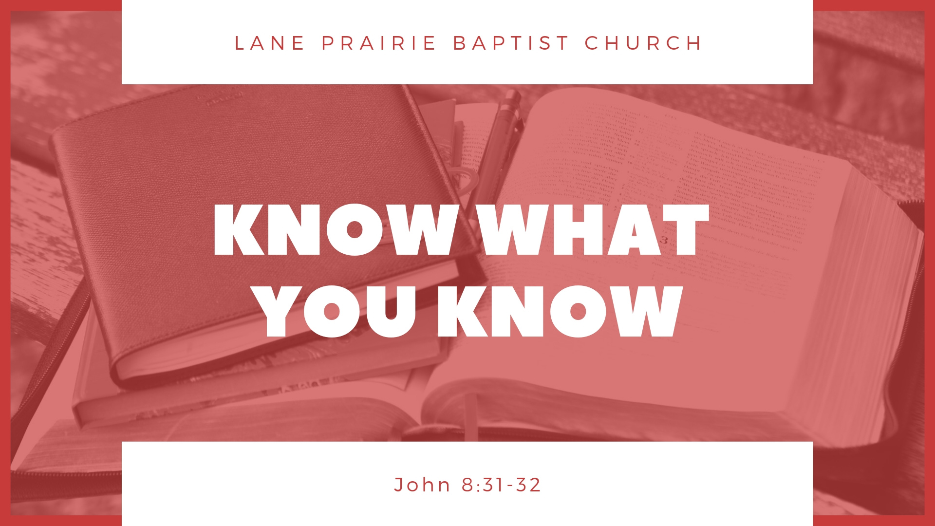 Know What You Know