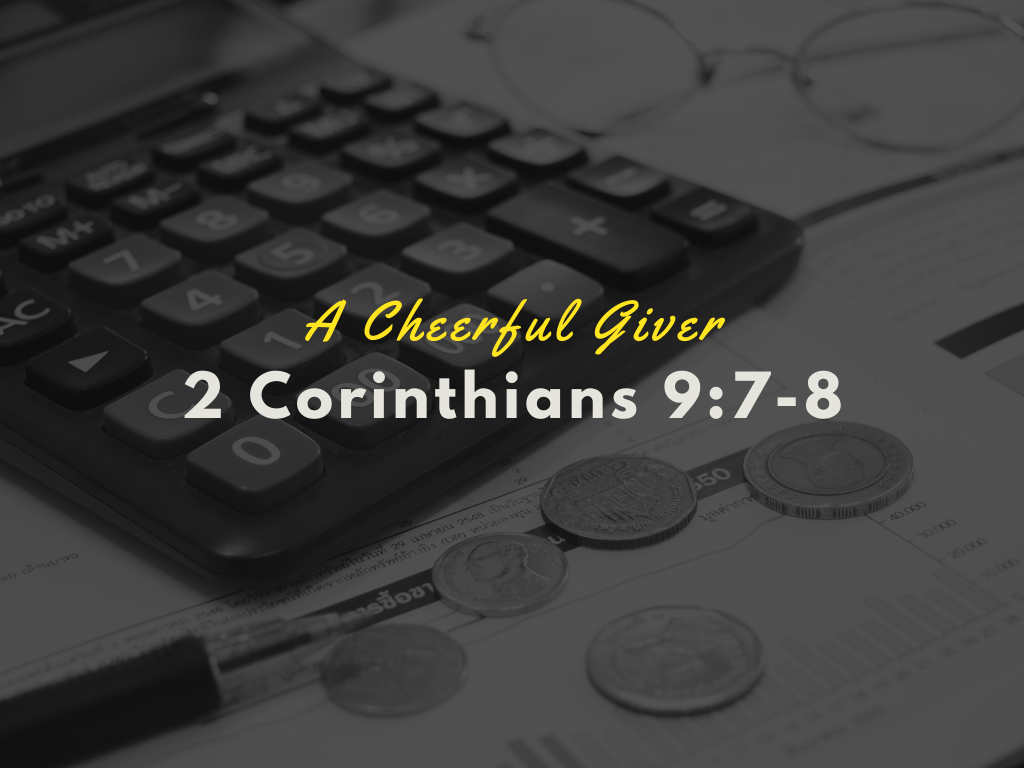 A Cheerful Giver