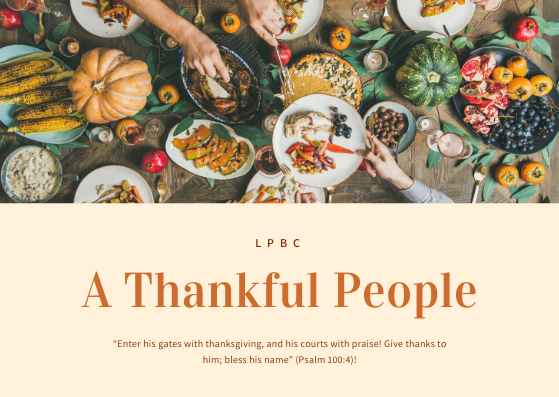 A Thankful People
